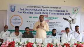 কারাতে প্রশিক্ষণের মাধ্যমে আত্মবিশ্বাসী প্রজন্ম গড়ে তুলতে হবে : সিসিক প্রশাসক