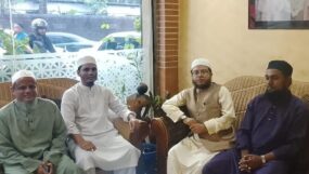 যুব জমিয়তের কেন্দ্রীয় সাধারণ সম্পাদক চৌধুরী নাসির আহমদের সিলেট আগমন : মহানগর যুব জমিয়তের মতবিনিময় অনুষ্ঠিত