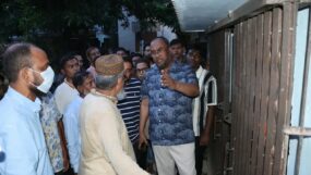 উন্নয়নকাজ পরিদর্শনে সিসিক প্রশাসক