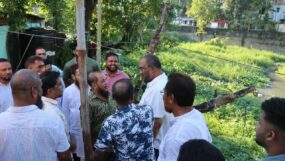 বিভিন্ন ওয়ার্ড পরিদর্শনে সিসিক প্রশাসক