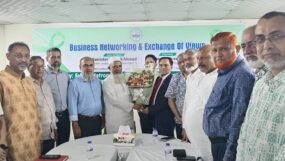 সিলেটে এসএমসিসিআই-এর পরিচালনা পরিষদের সঙ্গে টাওয়ার হ্যামলেটস-এর স্পিকার ব্যারিস্টার মুশতাক আহমেদের দ্বিপাক্ষিক মতবিনিময় সভা